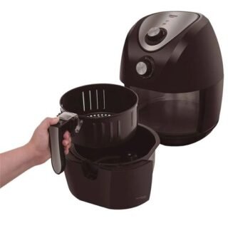 [CASAS BAHIA] Fritadeira Elétrica Sem Óleo Air Fryer Philco Saúde Inox PH3L 4,4L – Preta