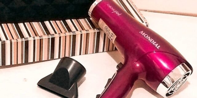 [MAGAZINE] Secador de Cabelo Mondial Chrome Pink SC-36 2000W – 2 Velocidades SÓ 110V