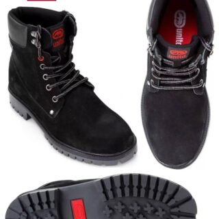 [NETSHOES] Bota Couro Ecko Cano Alto Nobuck Adventure Masculina – Marinho+Cinza