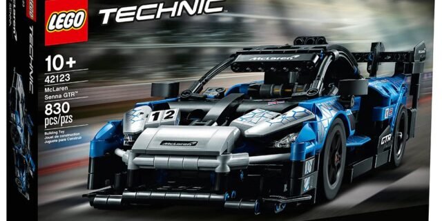 [PONTO] LEGO Technic McLaren Senna GTR 42123 – 830 Peças