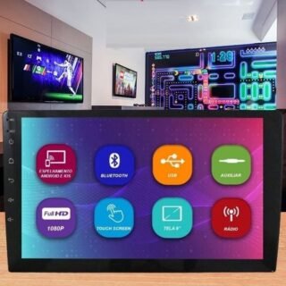 [AMAZON] Central Multimídia Mp10 2 Din 9 Polegadas Voolt C8001 Bluetooth USB Espelhamento Android e IOS