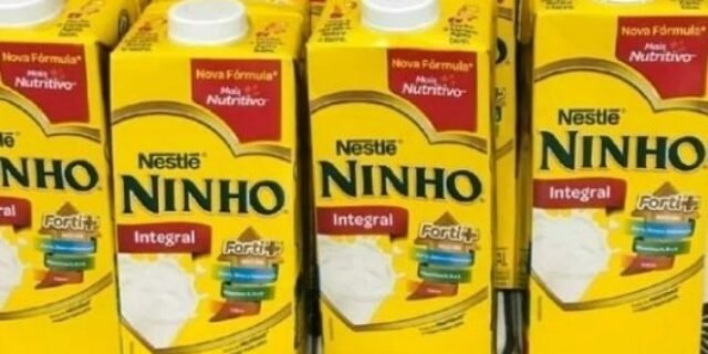 [CASAS BAHIA] Leite Ninho Integral ou Semidesnatado ou Molico 1 Litro – 12 Unidades