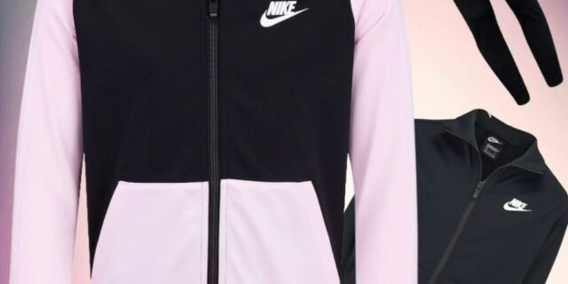 [CENTAURO] Conjunto de Agasalho Infantil Nike Futura Poly Cuff (2 Cores)