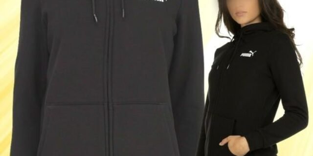 [CENTAURO] Jaqueta Puma Feminino com Capuz Essentials Small Logo Full Zip