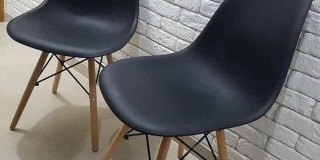 [MAGAZINE] Jogo de Cadeiras Pé Palito Assento – EAM-BR1 AC Comercial (Branco ou Preto)