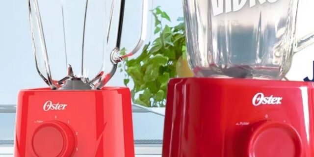 [AMERICANAS] Liquidificador Oster 1,7L 5 Velocidades + Pulsar Jarra de Vidro OLIQ501 Vermelho 1000w SÓ 110V