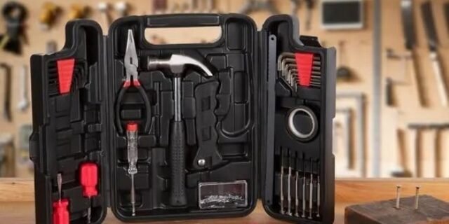 [MAGAZINE] Kit Ferramentas Nell 142 Peças com Maleta
