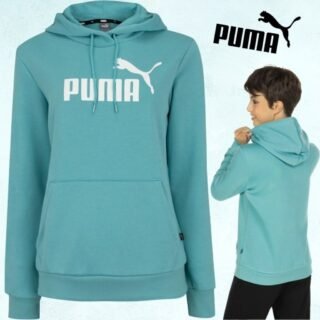 [CENTAURO] Blusão Puma Feminino com Capuz Essentials Logo Hoodie (P ou M)