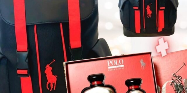 [AMERICANAS] Coffret Perfume Masculino Polo Red Rush Eau de Toilette 125ml + 40ml + Mochila Vermelha Ralph Lauren Polo