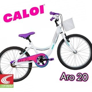 [CENTAURO] Bicicleta Caloi Ceci – Aro 20 – Freios V-Brake – Feminina – Infantil