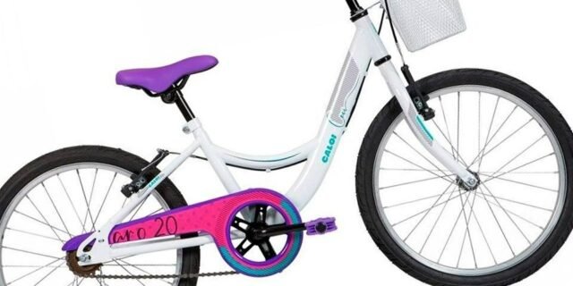 [CENTAURO] Bicicleta Caloi Ceci – Aro 20 – Freios V-Brake – Feminina – Infantil