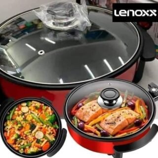 Panela Elétrica Lenoxx Easy Red 1250W 2,5L – Controle de Temperatura SÓ 110V