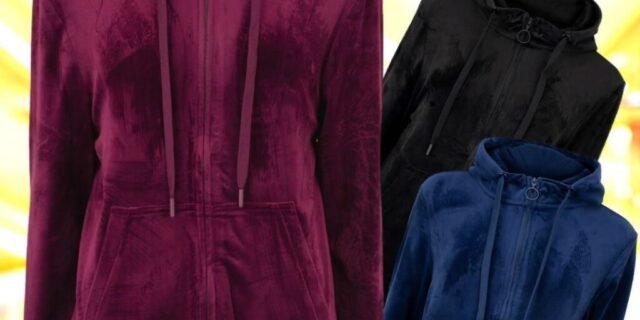 Jaqueta de Plush com Capuz Oxer – Feminina