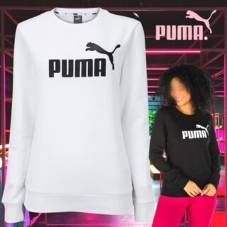 Blusão Puma Feminino Essentials Logo Crew FL