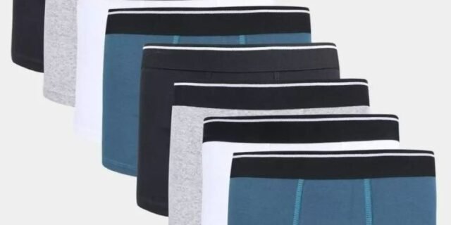 Kit Cueca Boxer La Math’s C/ 8 Peças Masculina