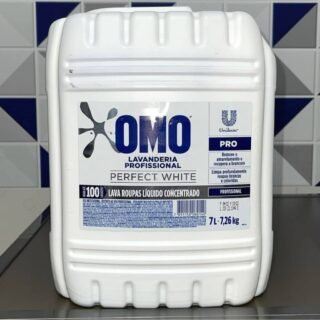 Sabão Líquido Omo Lavanderia Profissional Perfect White 7L – 1 Unidade