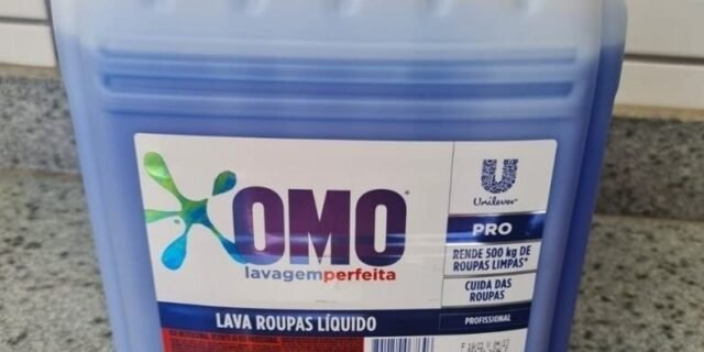 Sabão Líquido Omo Lavagem Perfeita Pro Galão 7 Litros – 1 Unidade