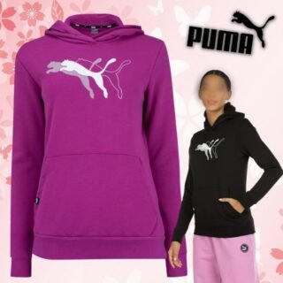 Blusão Puma Feminino com Capuz Power Graphic TR