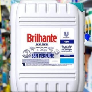 Sabão Líquido Brilhante Ação Total Profissional Sem Perfume 7L – 1 Unidade