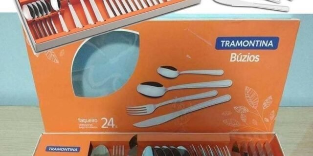 Faqueiro Tramontina Buzios Inox 23799071 – 24 peças