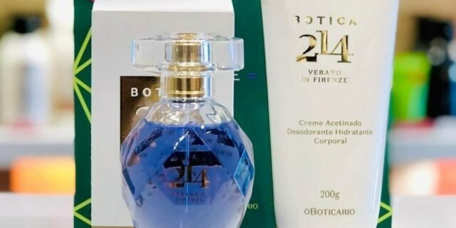 Combo Presente Dia dos Namorados Botica 214 Verano en Firenze Floral Frutal: Eau de Parfum 75ml + Creme Acetinado 200g + Caixa de Presente