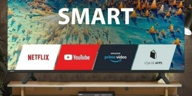 Smart Tela Toshiba 43 Pol. 43v35kb DLED FHD Smart Vidaa TB008