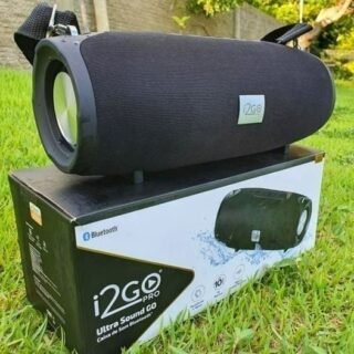 Caixa de Som Bluetooth Ultra Sound Go I2go 20W RMS Resistente à Água, Preto