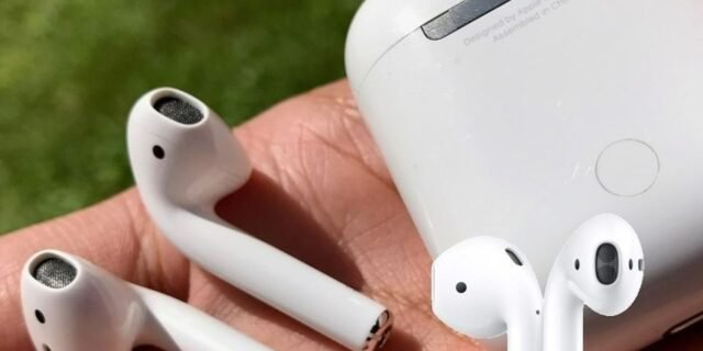 AirPods Apple – com Estojo de Recarga