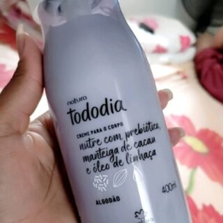 Creme Desodorante Nutritivo Para o Corpo Tododia Algodão – 400ml