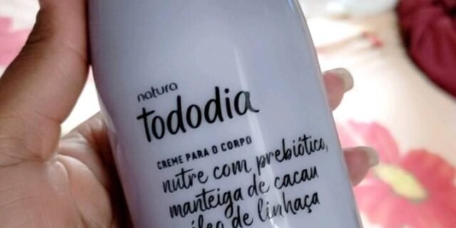 Creme Desodorante Nutritivo Para o Corpo Tododia Algodão – 400ml