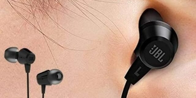 Fone de Ouvido JBL C50HI Intra-Auricular – Preto