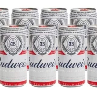 Cerveja Budweiser American Lager 8 Unidades – Lata 269ml