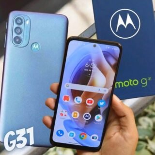 Smartphone Motorola Moto G31 128GB 4G Wi-Fi Tela 6.4” Dual Chip 4GB RAM Câmera Tripla + Selfie 13MP (2 Cores)