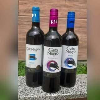 Vinho Tinto Gato Negro Carmenere 750 Ml