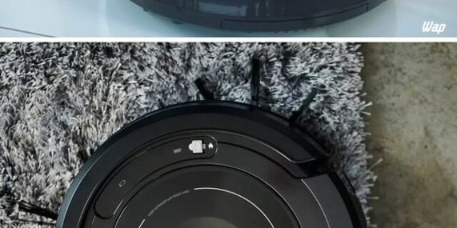 Aspirador de Pó Robô WAP ROBOT W100 Bivolt Automático 3 em 1 Varre Aspira e Passa Pano MOP para Limpeza