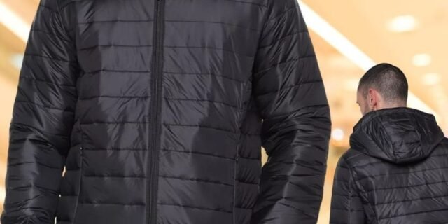 Jaqueta Broken Rules Puffer Capuz Masculina – Preto