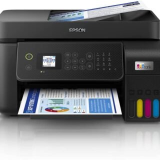 EPSON Multifuncional EcoTank L5290 – Tanque de Tinta Colorida, Wi-Fi Direct, Ethernet, Fax, ADF, Bivolt, Preta