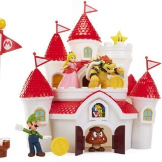 Castelo Deluxe Mushroom Kingdom, Super Mario, Candide, Colorido