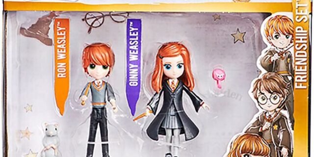 Harry Potter – Pack Da Amizade Amuletos Magicos Rony E Gina