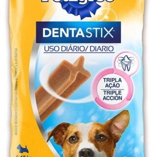 Petisco Pedigree Dentastix Cuidado Oral Para Cães Adultos Raças Pequenas 3 Unidades