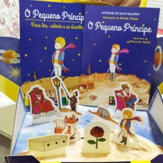 Maleta da Leitura o Pequeno Príncipe Acabamento especial