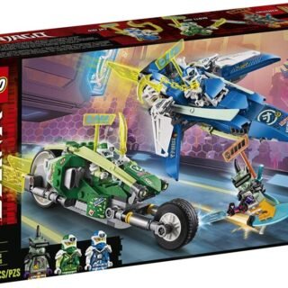 Lego Ninjago Os Veículos de Corrida do Jay e do Lloyd 71709