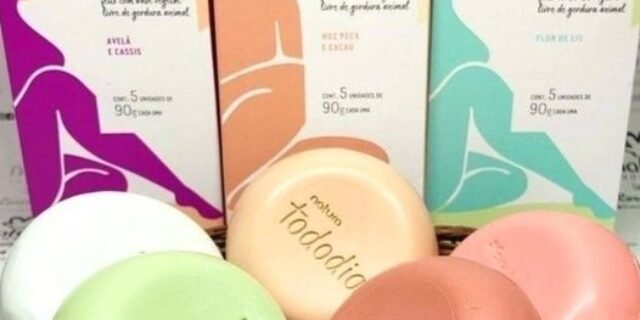 Sabonete em Barra Puro Vegetal Todo Dia 5 Unidades de 90g Cada