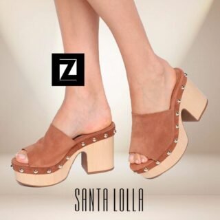 Mule Santa Lolla Camurção – Marrom Claro