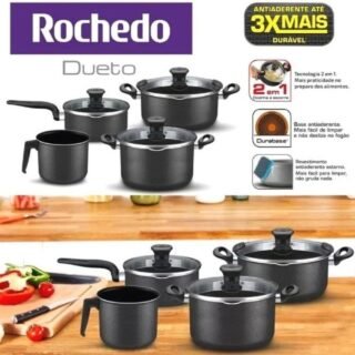 Conjunto 4 Peças Rochedo Duetto