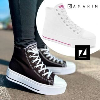 Tênis Cano Médio Ramarim Flatform Feminino