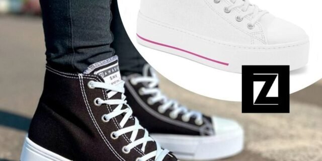 Tênis Cano Médio Ramarim Flatform Feminino