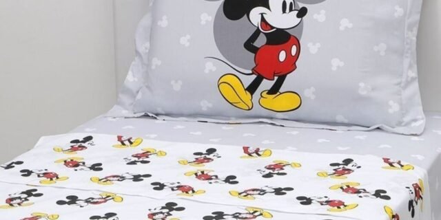 Jogo de Cama Solteiro 3 Peças 100% Algodão – Casa e Conforto + Disney ( 4 opções )