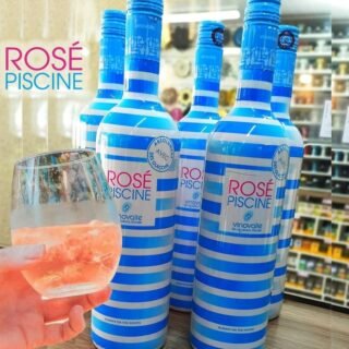 Vinho Rose Piscine Stripes Listras 750ml
