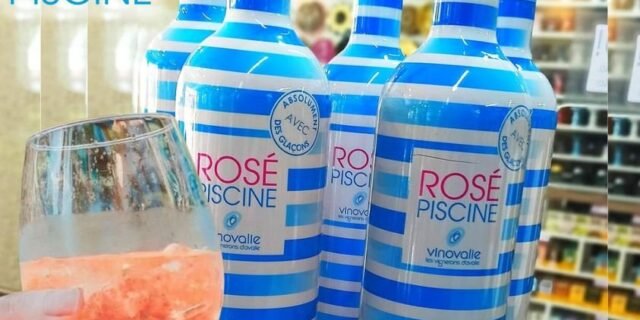 Vinho Rose Piscine Stripes Listras 750ml